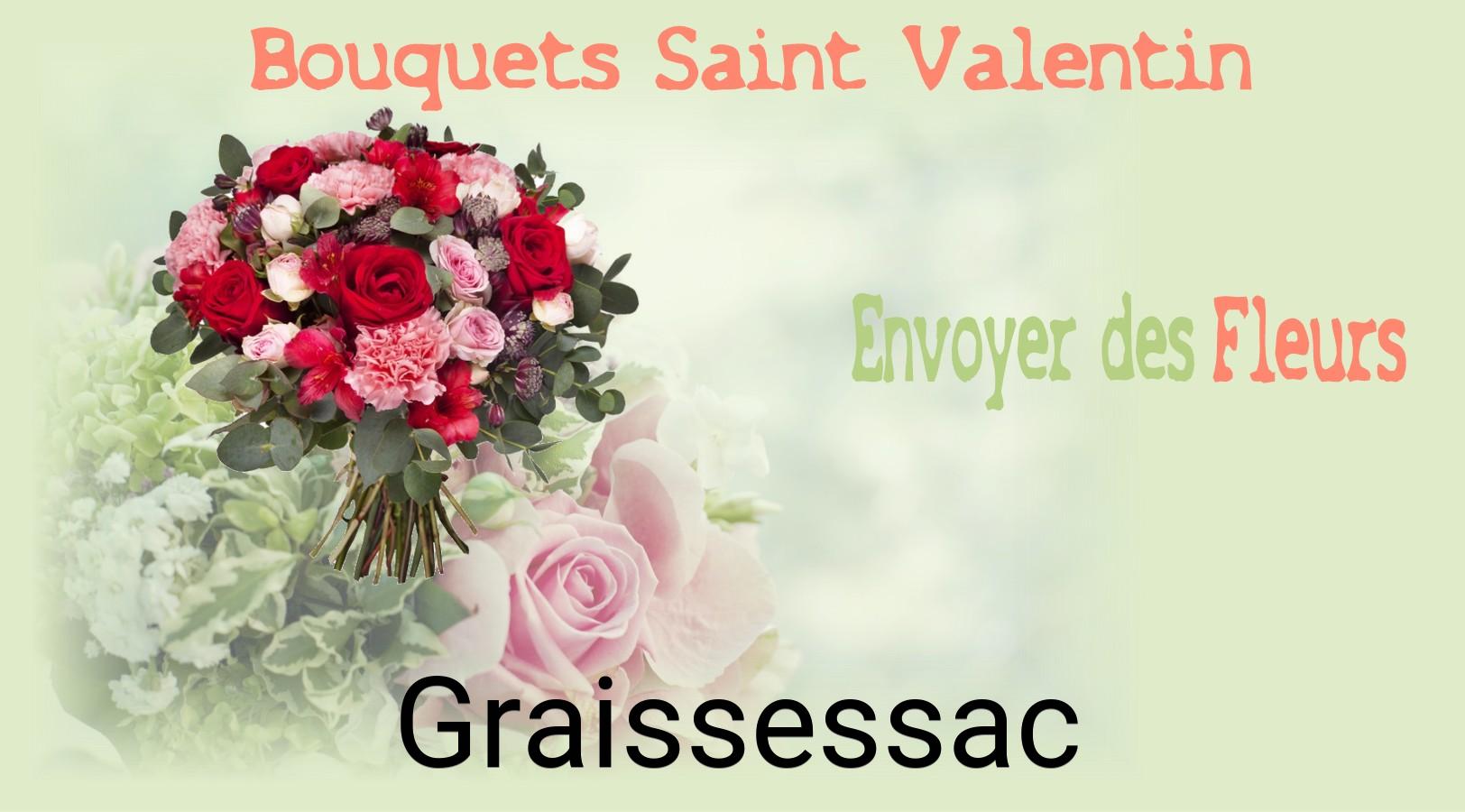 Roses de Saint-Valentin livrées à Graissessac